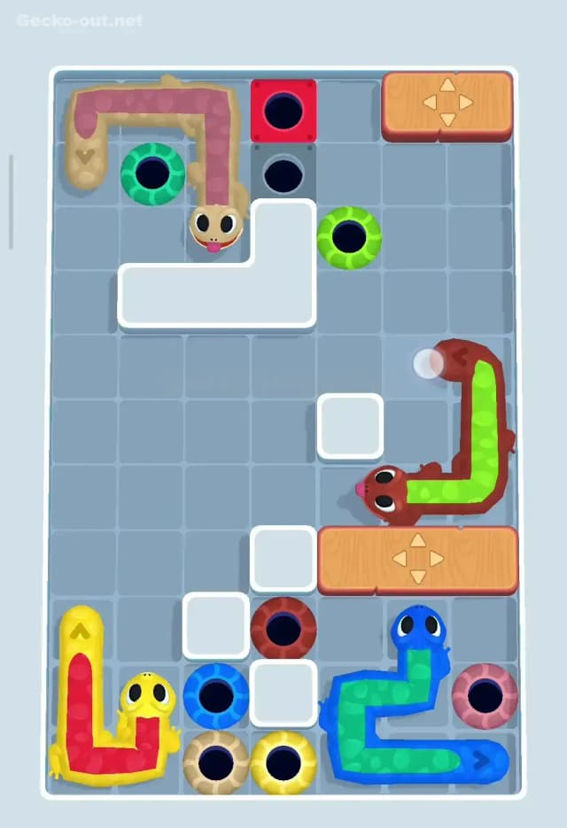 Gecko Out Level 230 Solution 2