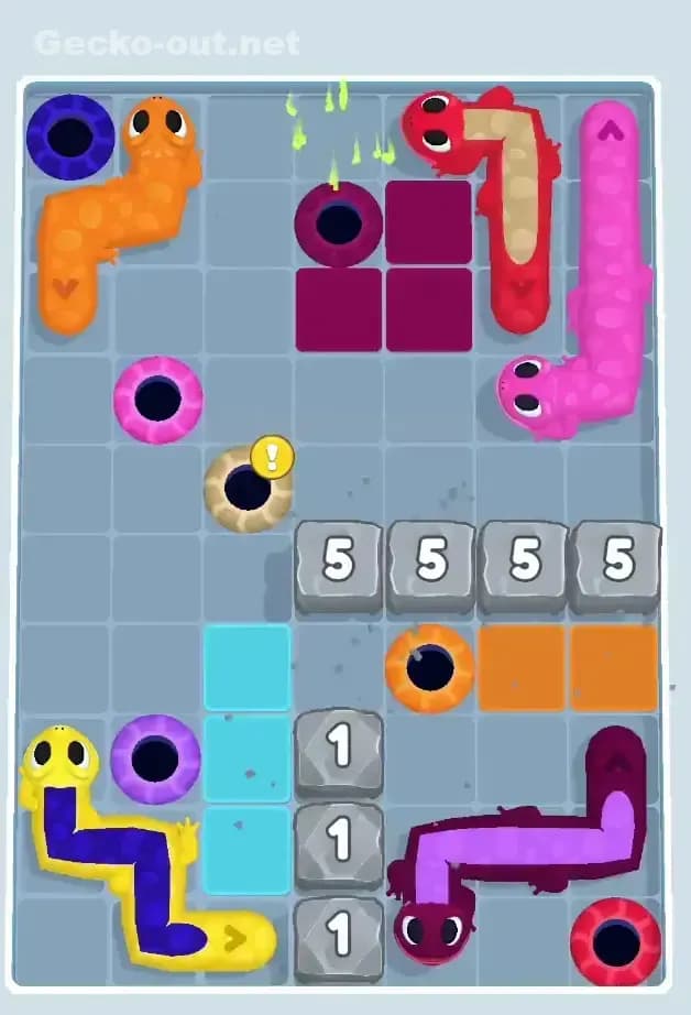 Gecko Out Level 228 Solution 1