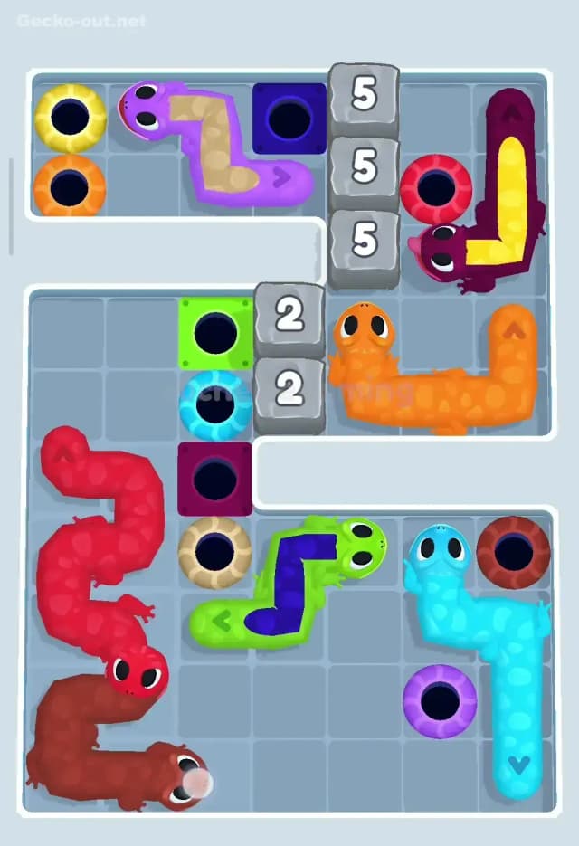 Gecko Out Level 221 Solution 1