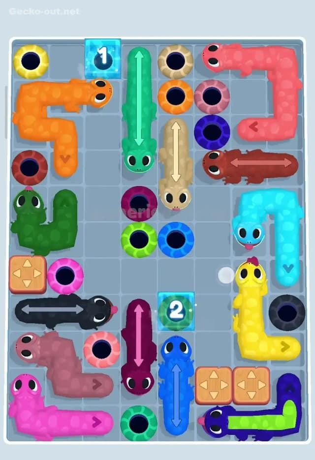 Gecko Out Level 220 Solution 1