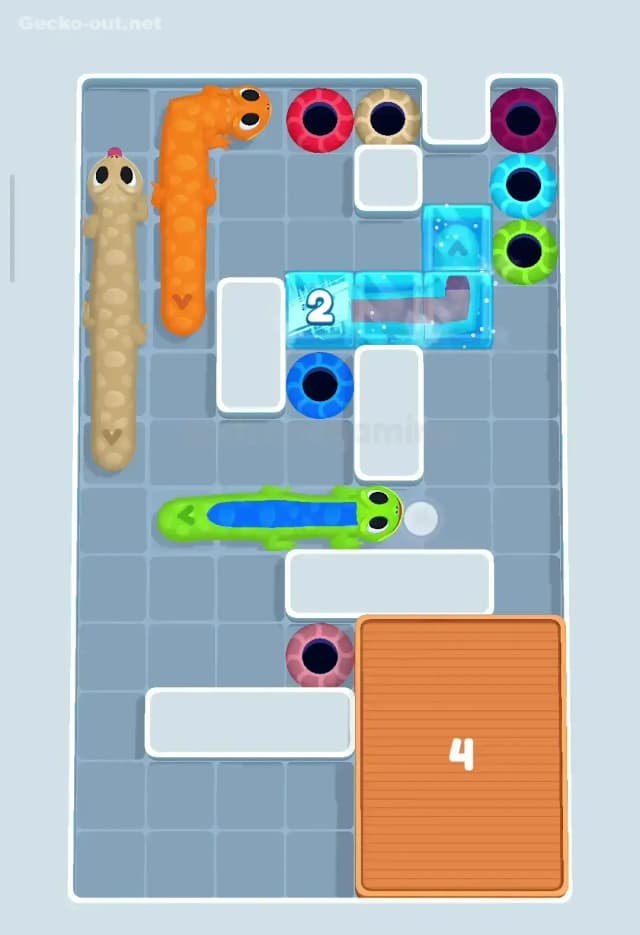 Gecko Out Level 218 Solution 2