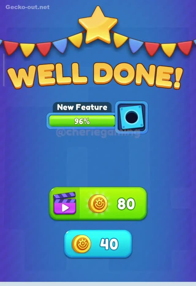 Gecko Out Level 219 Solution 3