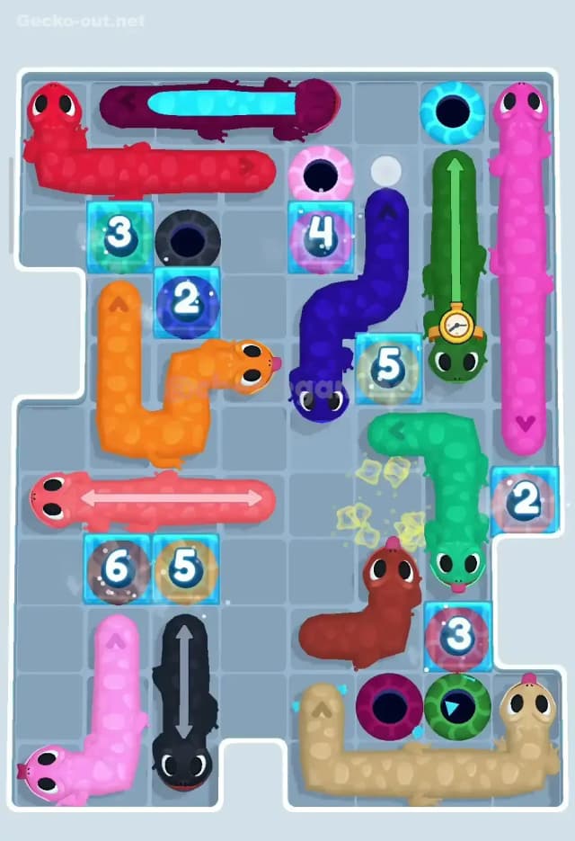 Gecko Out Level 215 Solution 2
