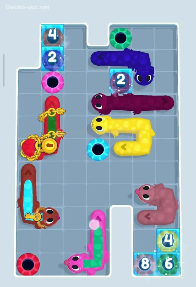 Gecko Out Level 213 Solution 2