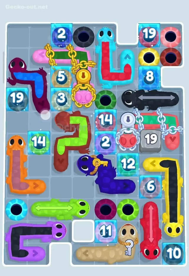 Gecko Out Level 209 Solution 1
