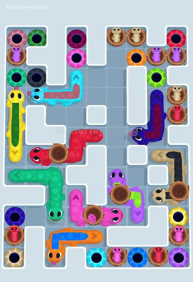 Gecko Out Level 623 Solution 1