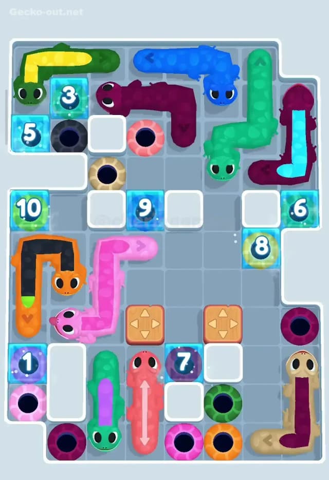 Gecko Out Level 203 Solution 2
