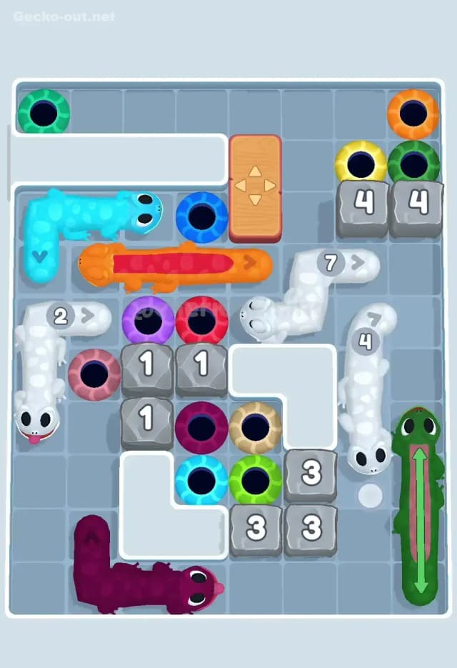 Gecko Out Level 199 Solution 1