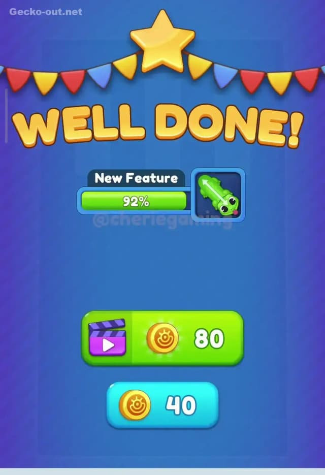 Gecko Out Level 194 Solution 3