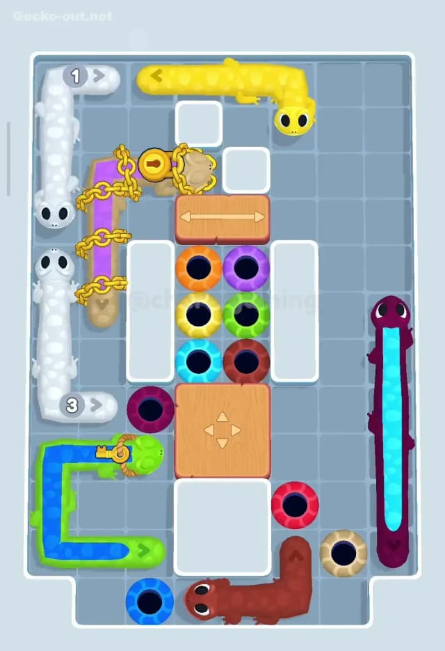 Gecko Out Level 192 Solution 1