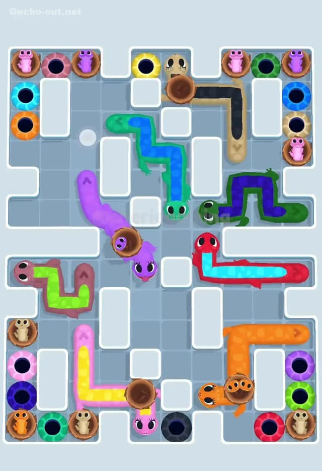 Gecko Out Level 621 Solution 1