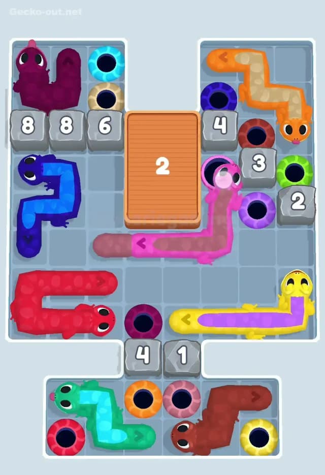 Gecko Out Level 188 Solution 1