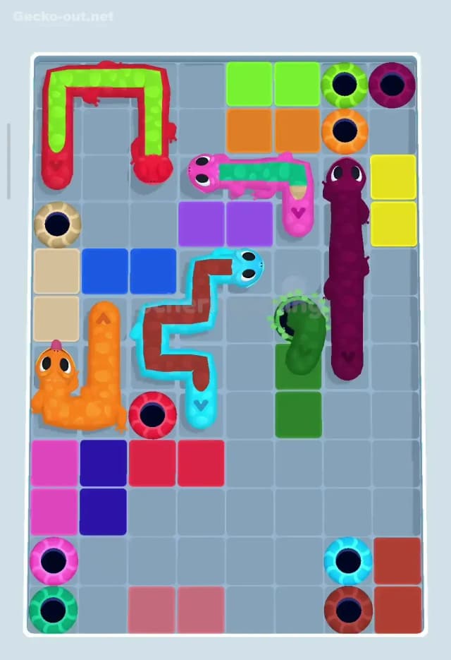 Gecko Out Level 186 Solution 2