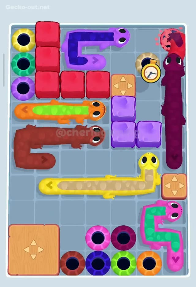 Gecko Out Level 180 Solution 1