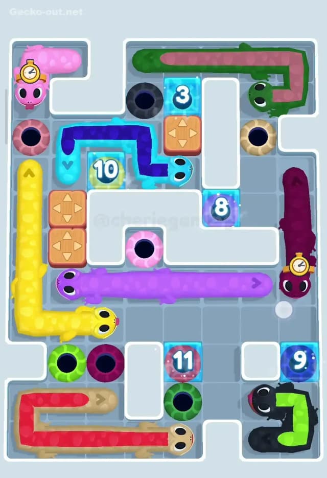 Gecko Out Level 179 Solution 1