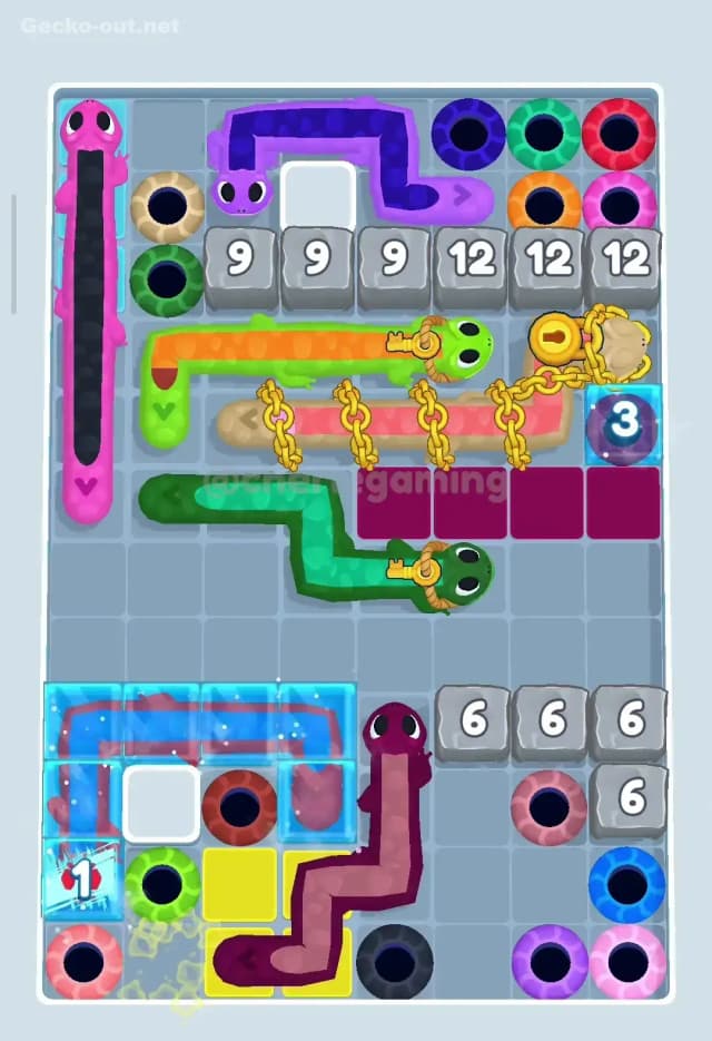 Gecko Out Level 178 Solution 1