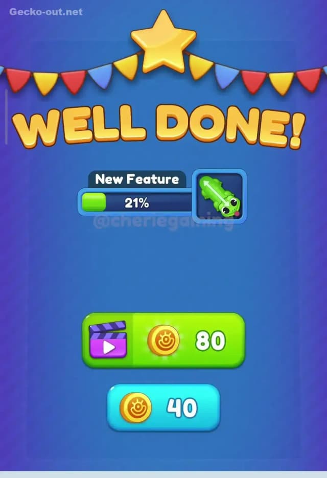 Gecko Out Level 177 Solution 3