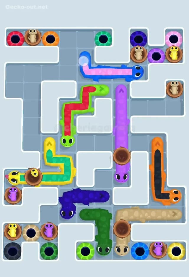 Gecko Out Level 622 Solution 1