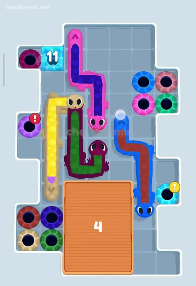 Gecko Out Level 170 Solution 1