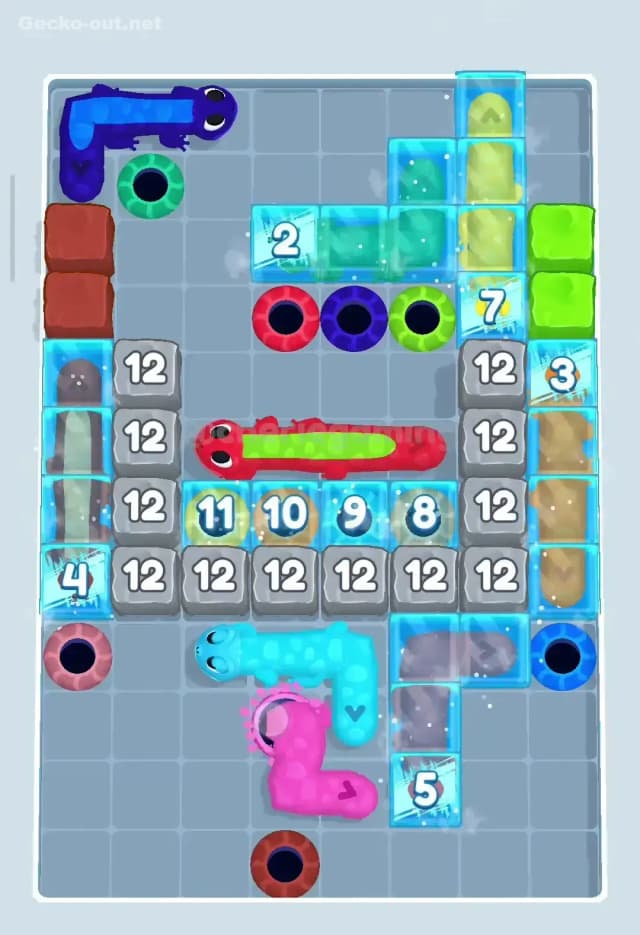 Gecko Out Level 169 Solution 1