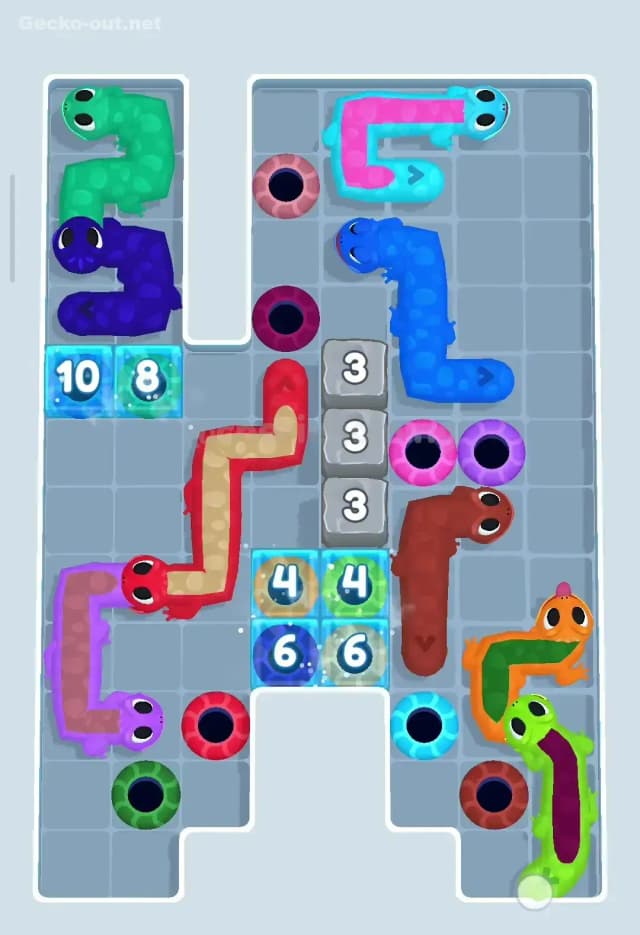 Gecko Out Level 163 Solution 1