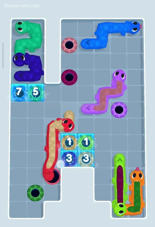 Gecko Out Level 163 Solution 2