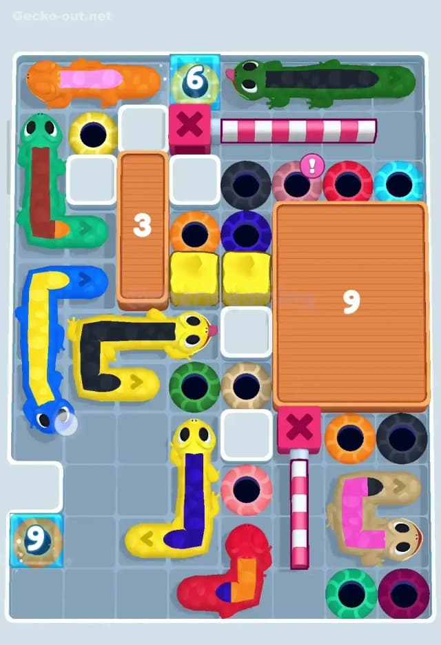 Gecko Out Level 161 Solution 1