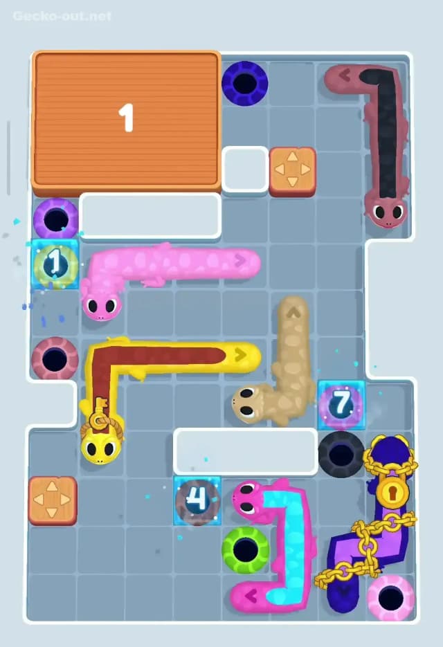Gecko Out Level 160 Solution 3