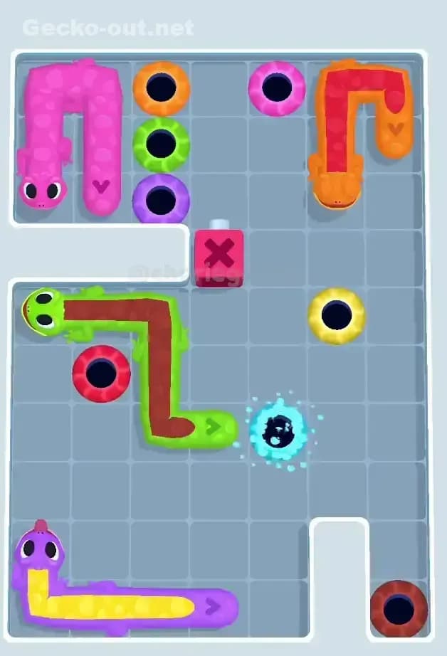 Gecko Out Level 156 Solution 1
