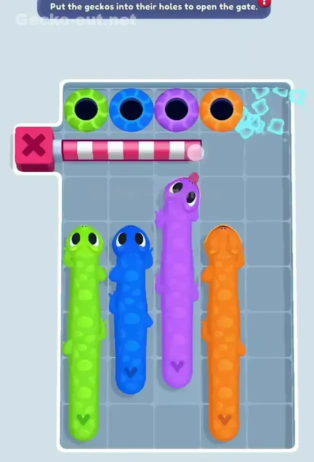 Gecko Out Level 155 Solution 2