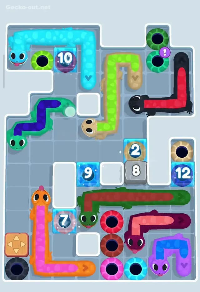 Gecko Out Level 154 Solution 1