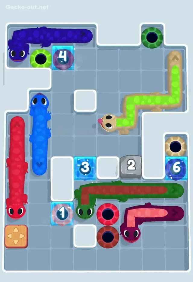 Gecko Out Level 154 Solution 3