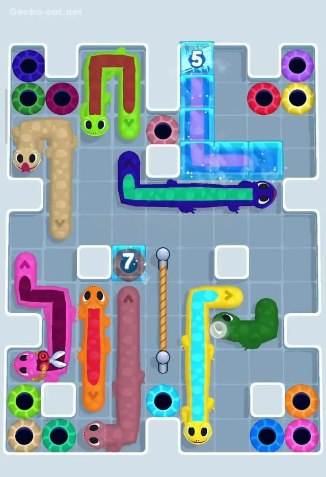 Gecko Out Level 153 Solution 1