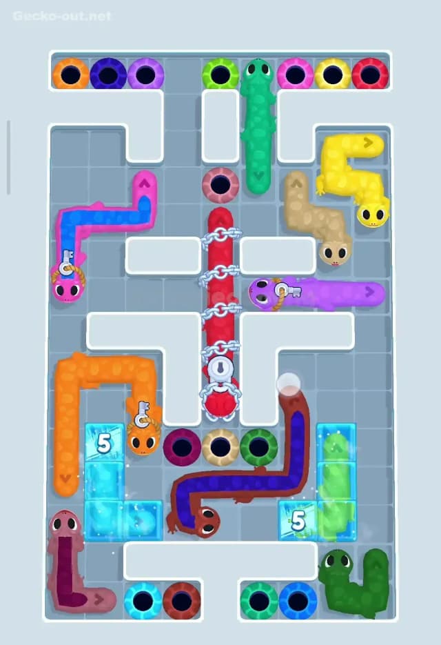 Gecko Out Level 145 Solution 1