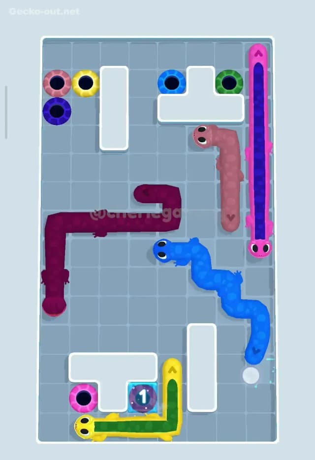 Gecko Out Level 143 Solution 2
