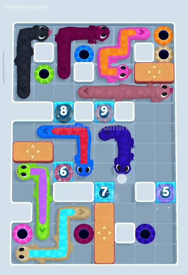 Gecko Out Level 136 Solution 2