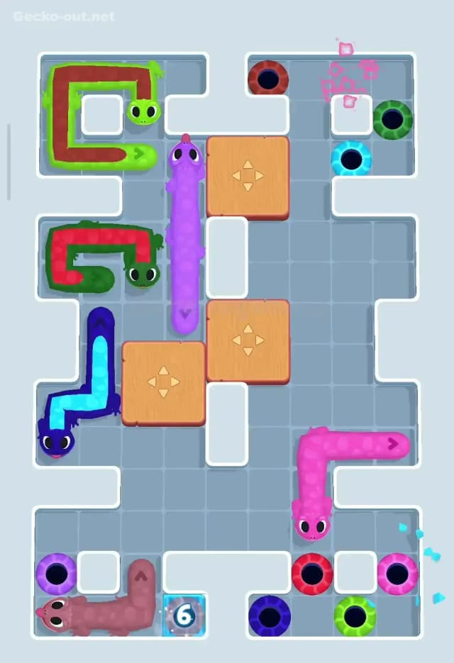 Gecko Out Level 135 Solution 2