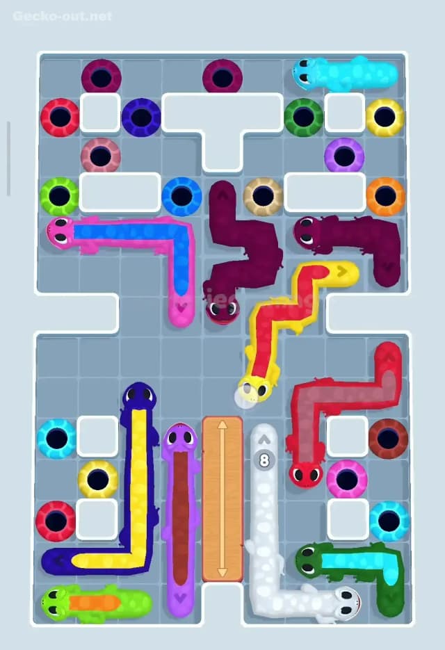 Gecko Out Level 131 Solution 1