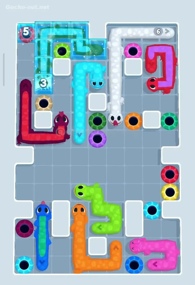 Gecko Out Level 129 Solution 3