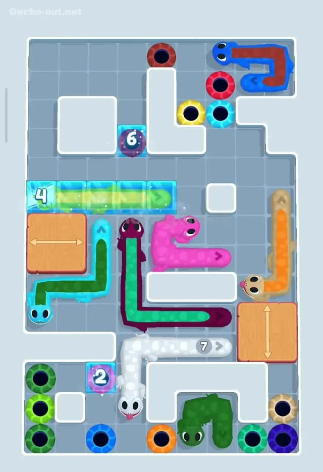 Gecko Out Level 127 Solution 2