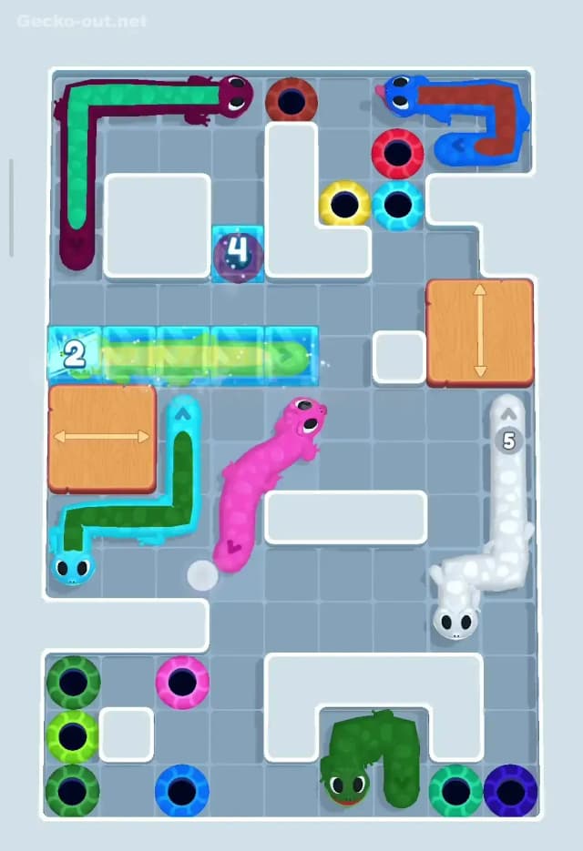 Gecko Out Level 127 Solution 3