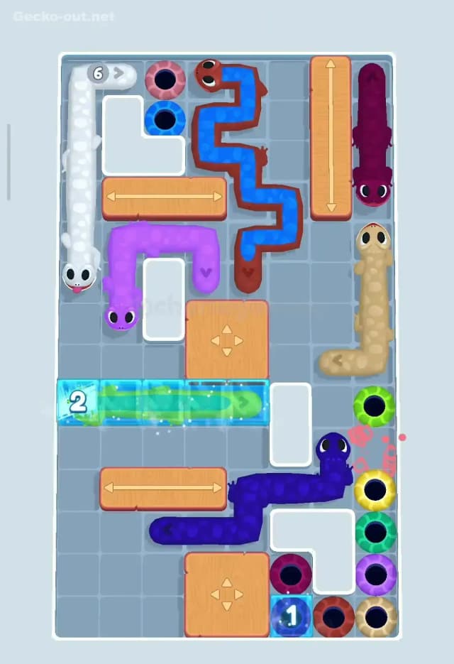 Gecko Out Level 125 Solution 1