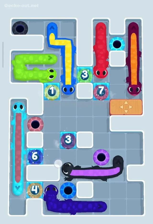Gecko Out Level 124 Solution 3