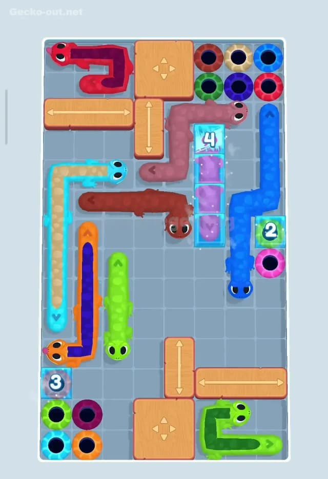 Gecko Out Level 122 Solution 1