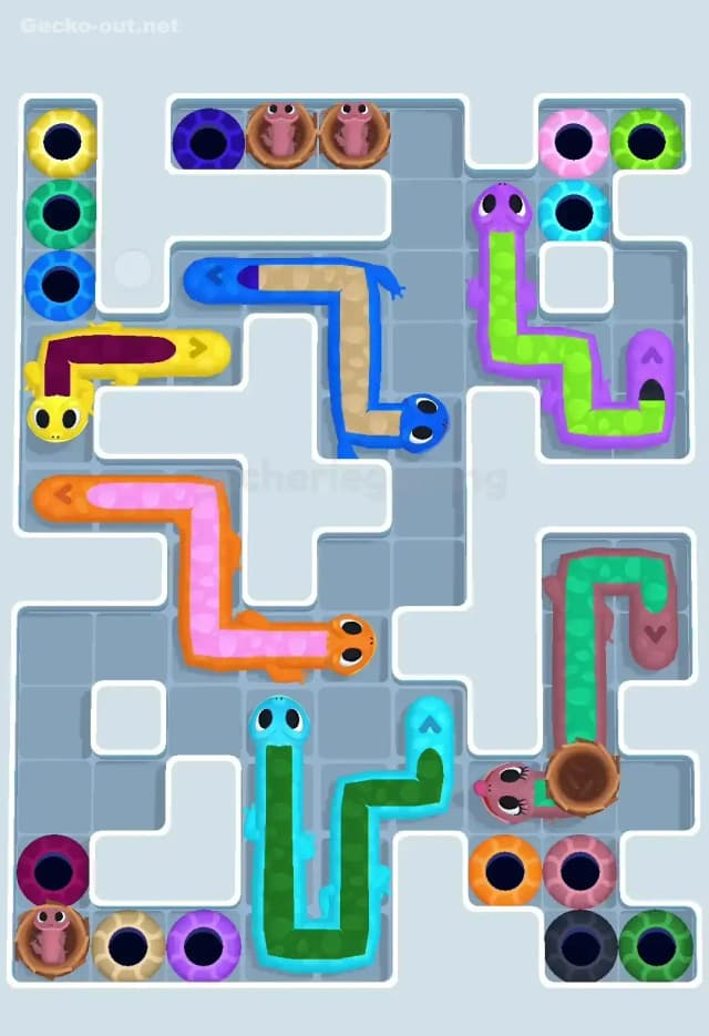 Gecko Out Level 615 Solution 1