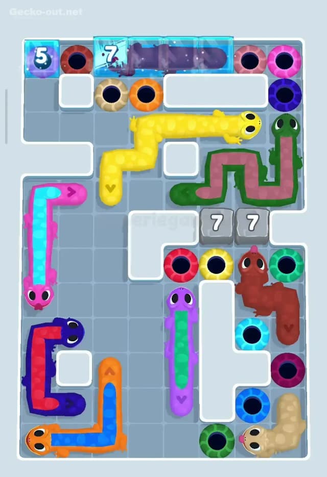 Gecko Out Level 116 Solution 1