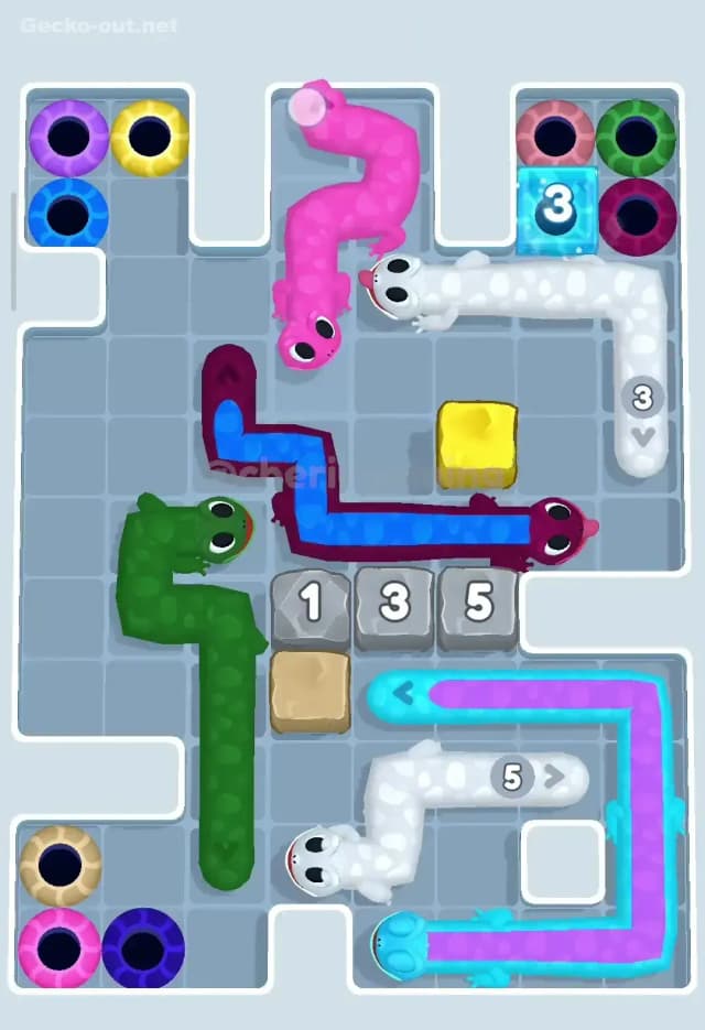 Gecko Out Level 112 Solution 1