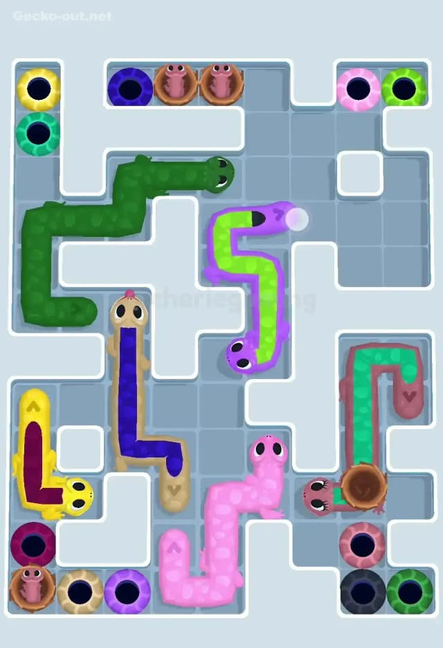 Gecko Out Level 615 Solution 3