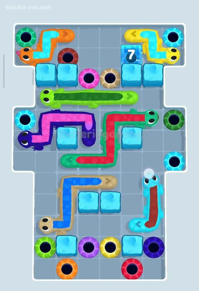 Gecko Out Level 111 Solution 1