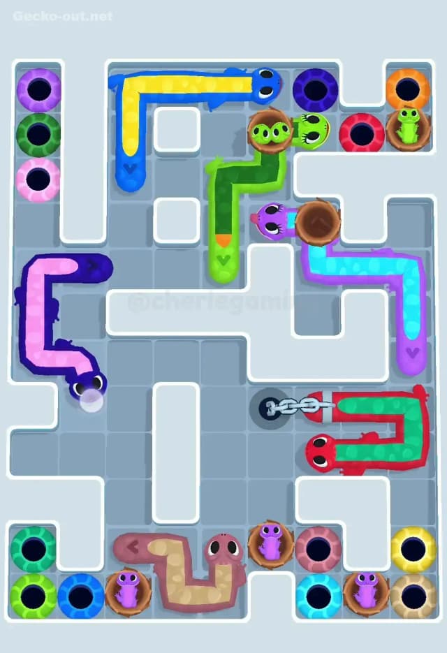 Gecko Out Level 613 Solution 1
